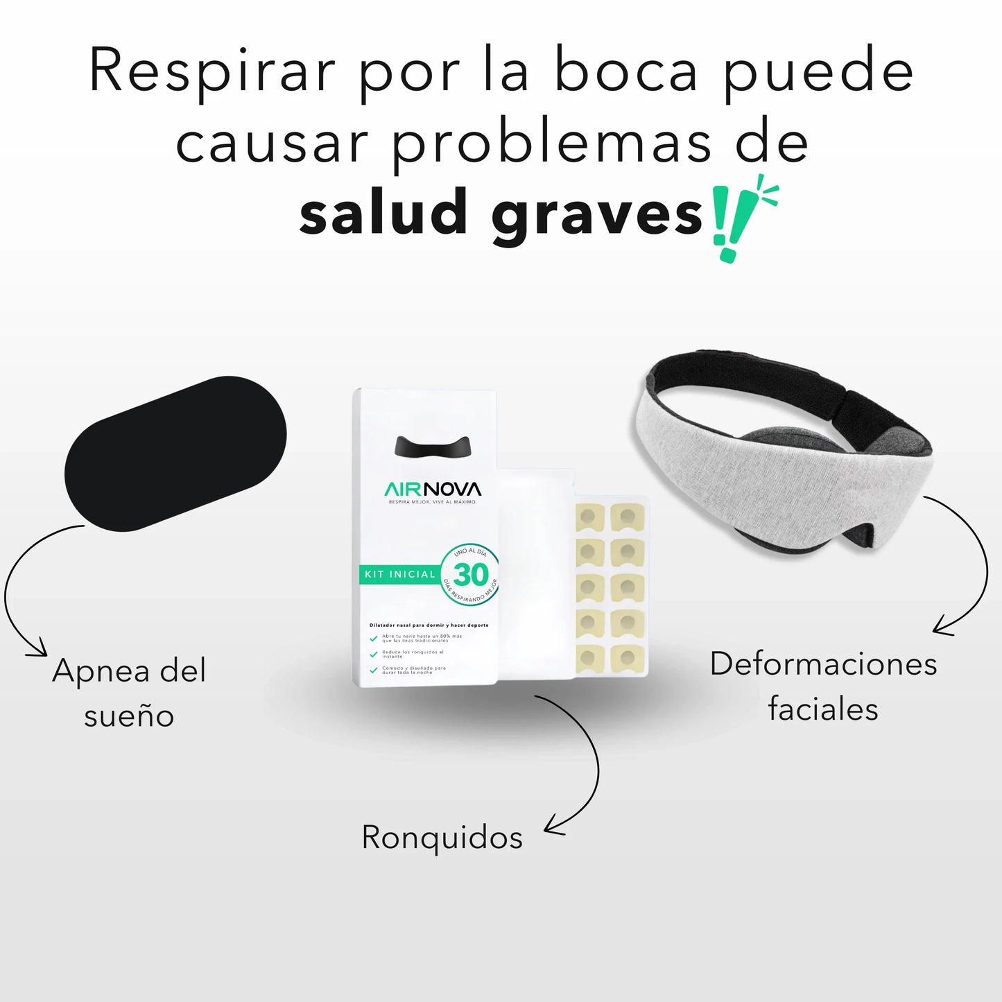 AirNova Kit Completo para Dormir